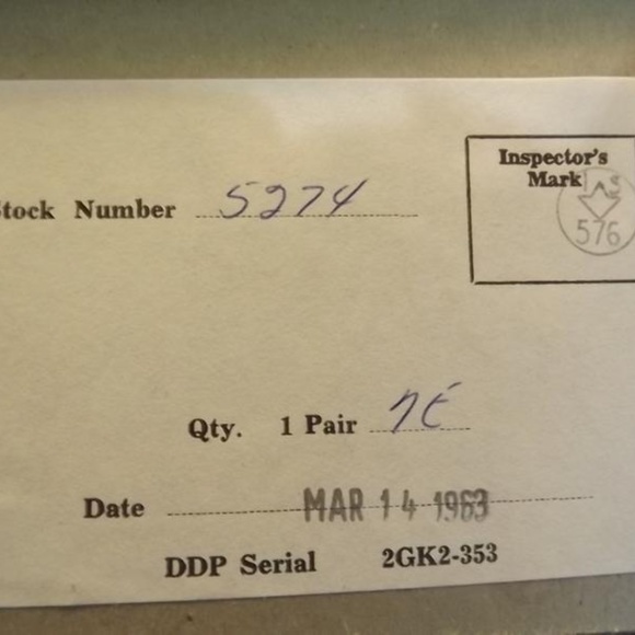 Biltrite Unisex Mens 7E/Ladies 9.5, NOS Army Boots - Picture 5 of 5